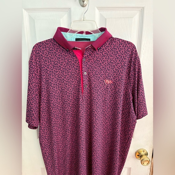 Greyson Men’s Large Boston Golf Club Logo Polo Shirt - Picture 1 of 5